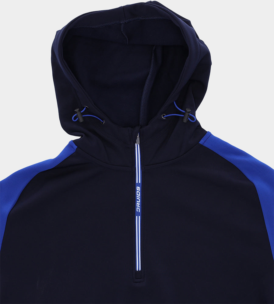 TWO TONE HOODIE 2.0 - NAVY / BLUE