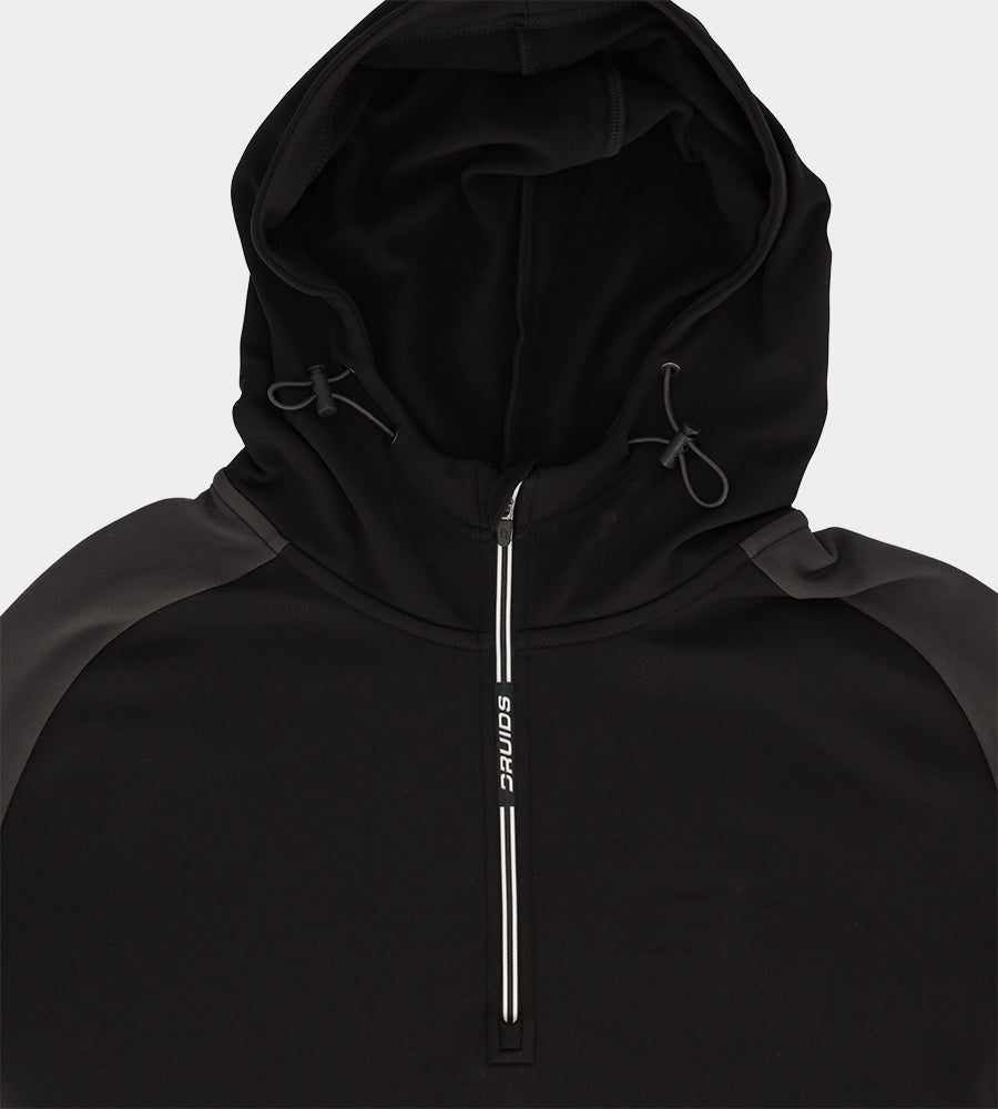 TWO TONE HOODIE 2.0 - BLACK / GREY