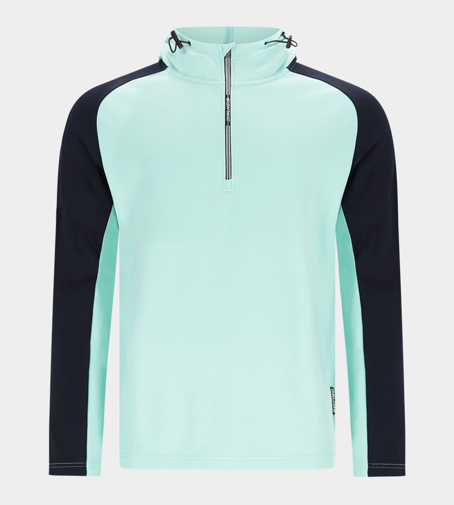 TWO TONE HOODIE 2.0 - MINT / NAVY