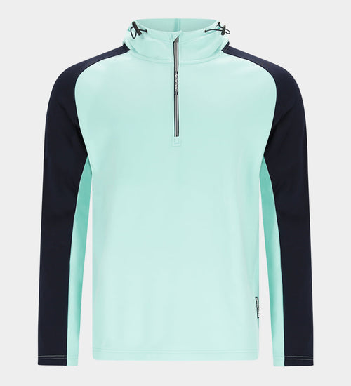 TWO TONE HOODIE 2.0 - MINT / NAVY
