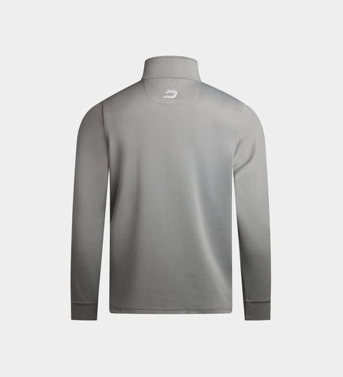 KIDS ULTRA BLEND 1/4 ZIP - GREY