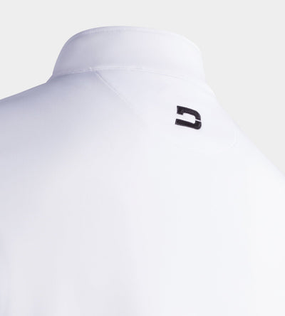 MEN'S ULTRA BLEND GOLF MIDLAYER 1/4 ZIP - WHITE