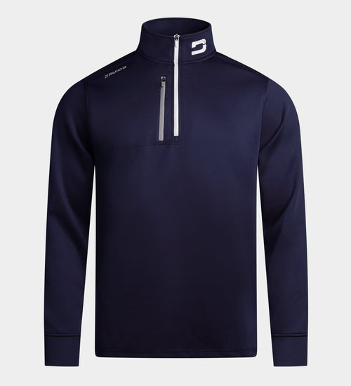 MEN'S ULTRA BLEND GOLF MIDLAYER 1/4 ZIP - NAVY