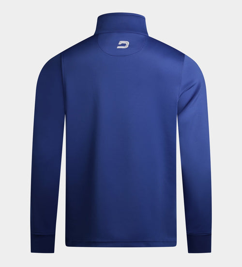 MEN'S ULTRA BLEND GOLF MIDLAYER 1/4 ZIP - BLUE