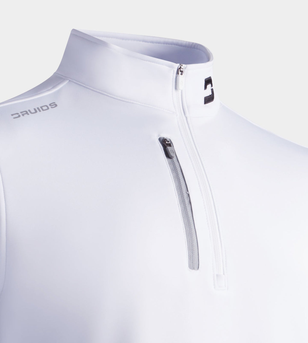 MEN'S ULTRA BLEND GOLF MIDLAYER 1/4 ZIP - WHITE