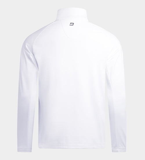 ULTRA BLEND 3.0 1/4 ZIP - WHITE
