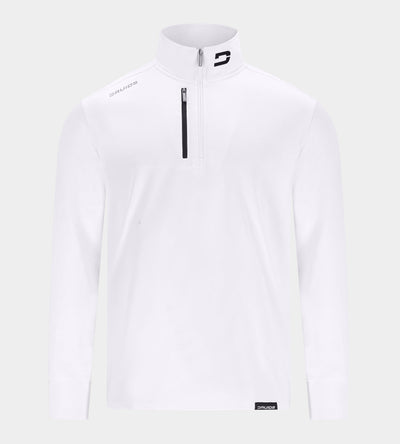 MEN'S ULTRA BLEND GOLF MIDLAYER 1/4 ZIP - WHITE
