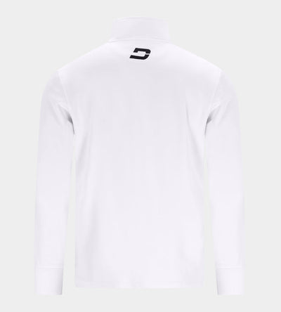 MEN'S ULTRA BLEND GOLF MIDLAYER 1/4 ZIP - WHITE