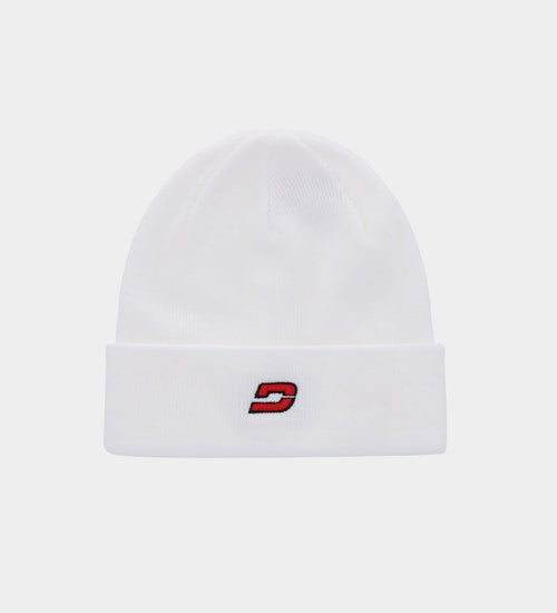 KIDS VINTAGE BEANIE - WHITE