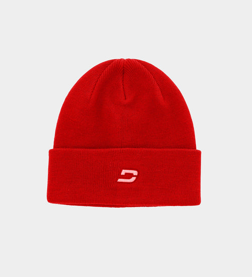 KIDS VINTAGE BEANIE - RED