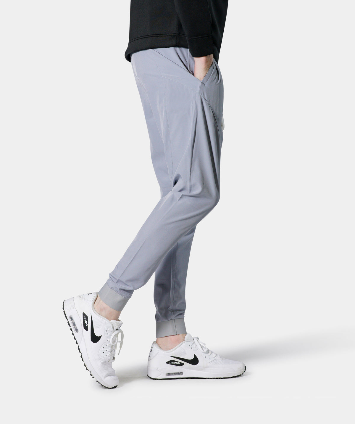 LUXE GOLF JOGGERS - GREY - DRUIDS