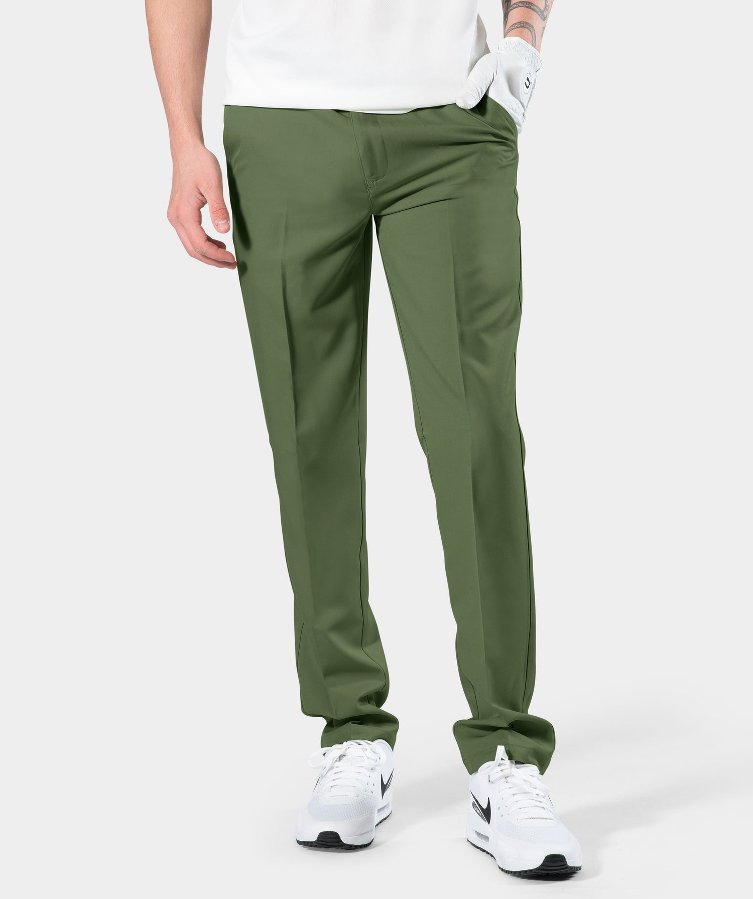 MENS CLIMA GOLF TROUSERS KHAKI