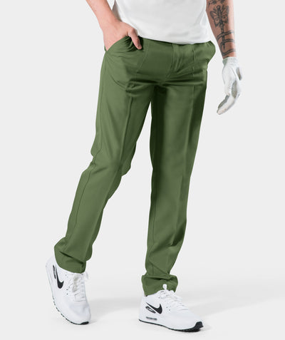 MENS CLIMA GOLF TROUSERS - KHAKI