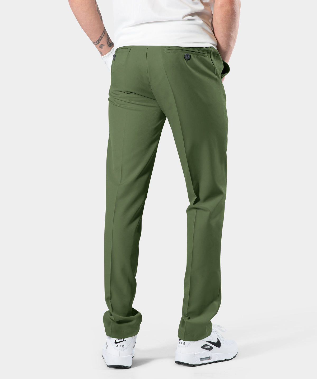 MENS CLIMA GOLF TROUSERS - KHAKI