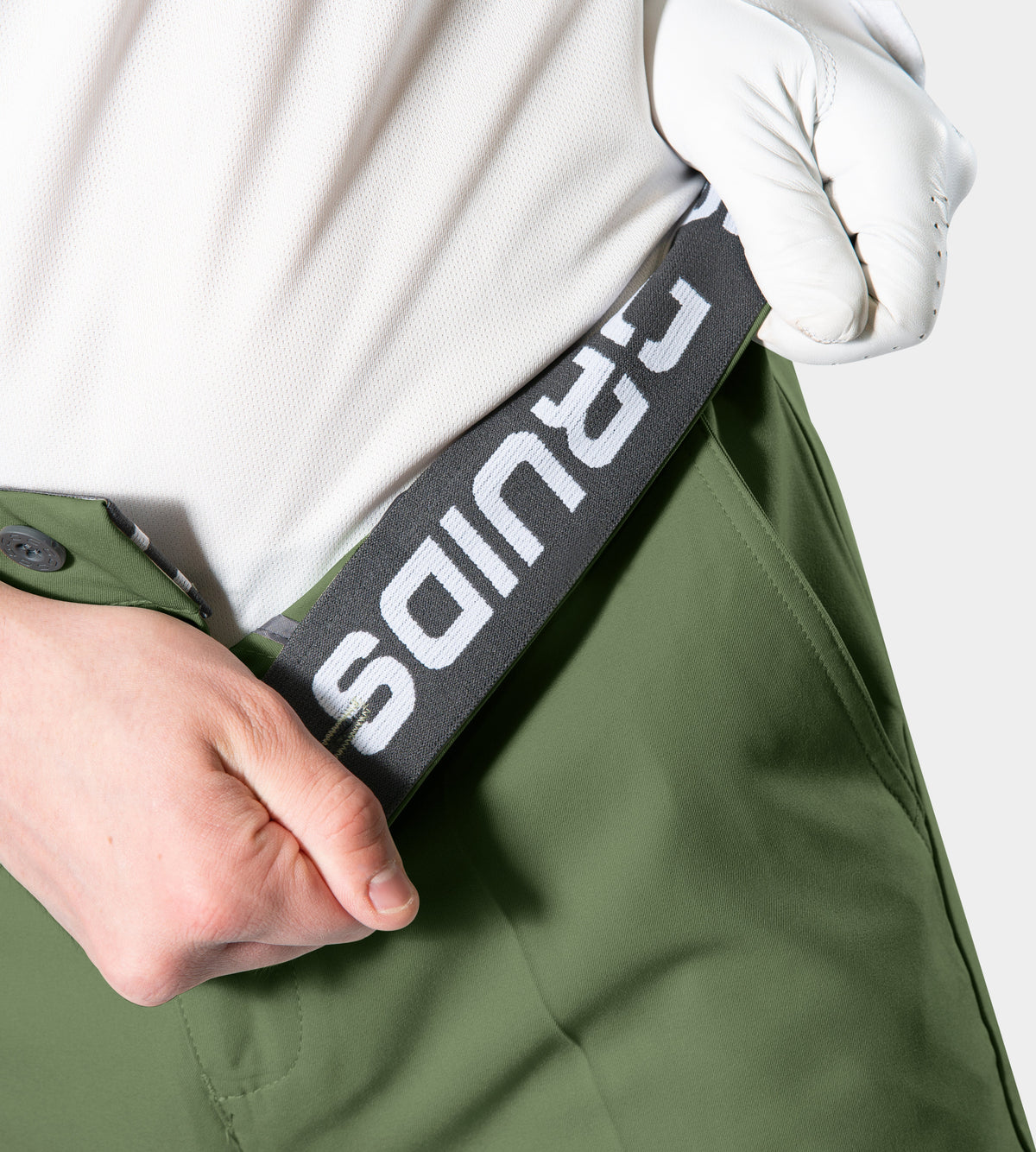 MENS CLIMA GOLF TROUSERS - KHAKI