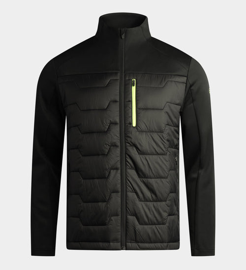 WALTER JACKET - BLACK/LIME