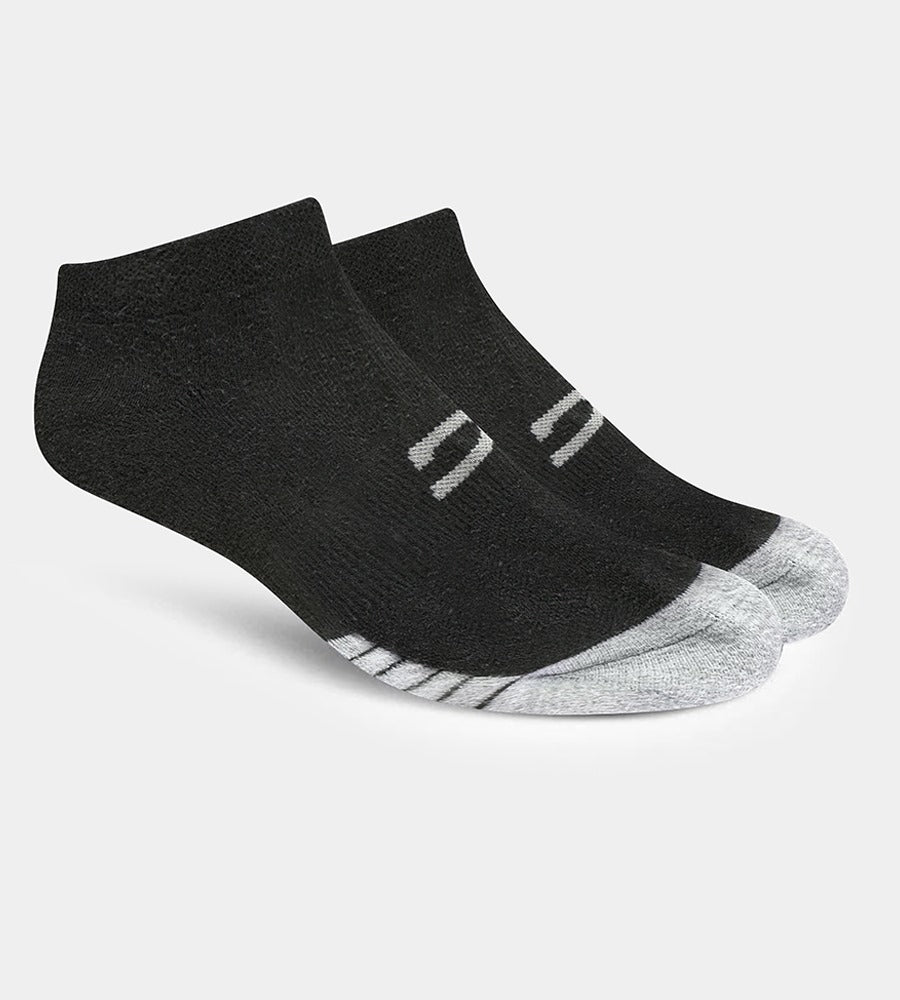 ONE PAIR TOUR ANKLE SOCKS - BLACK