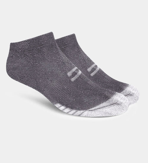 ONE PAIR TOUR ANKLE SOCKS - CHARCOAL