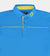 BLOCK PIQUE POLO - BLUE / LIME