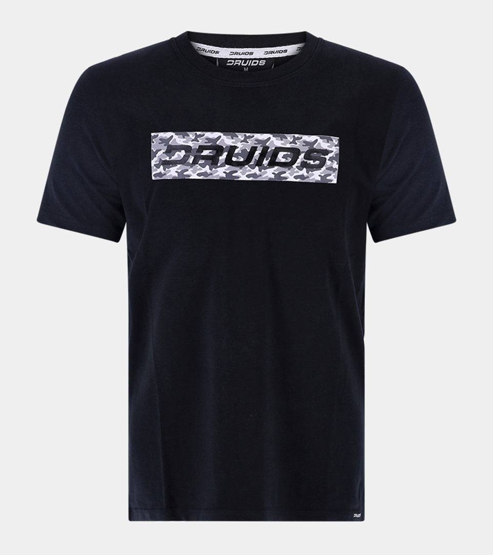 CAMO D TEE - BLACK