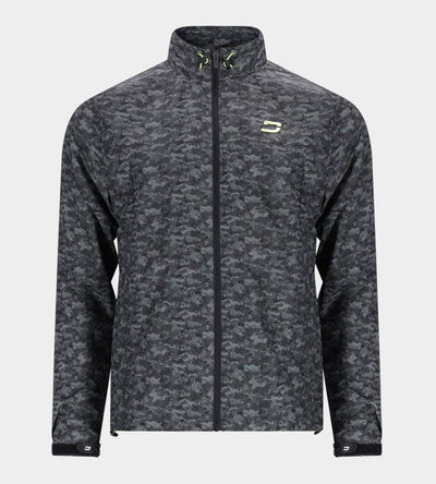 CAMO HYDRO JACKET - BLACK