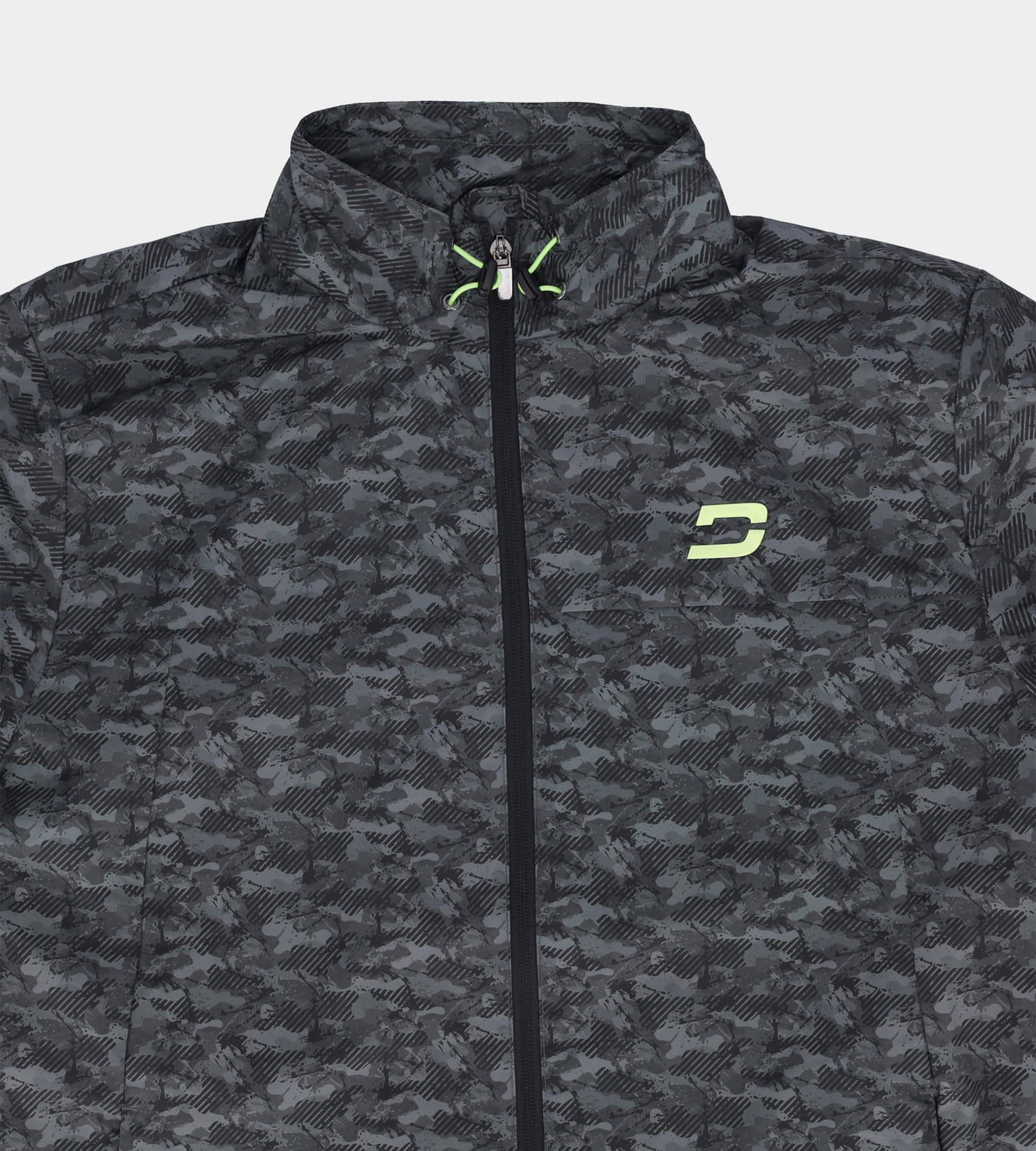 CAMO HYDRO JACKET - BLACK