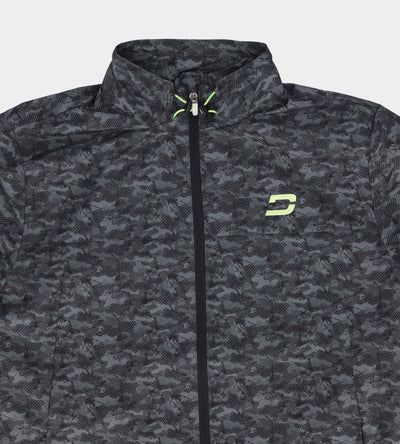 CAMO HYDRO JACKET - BLACK