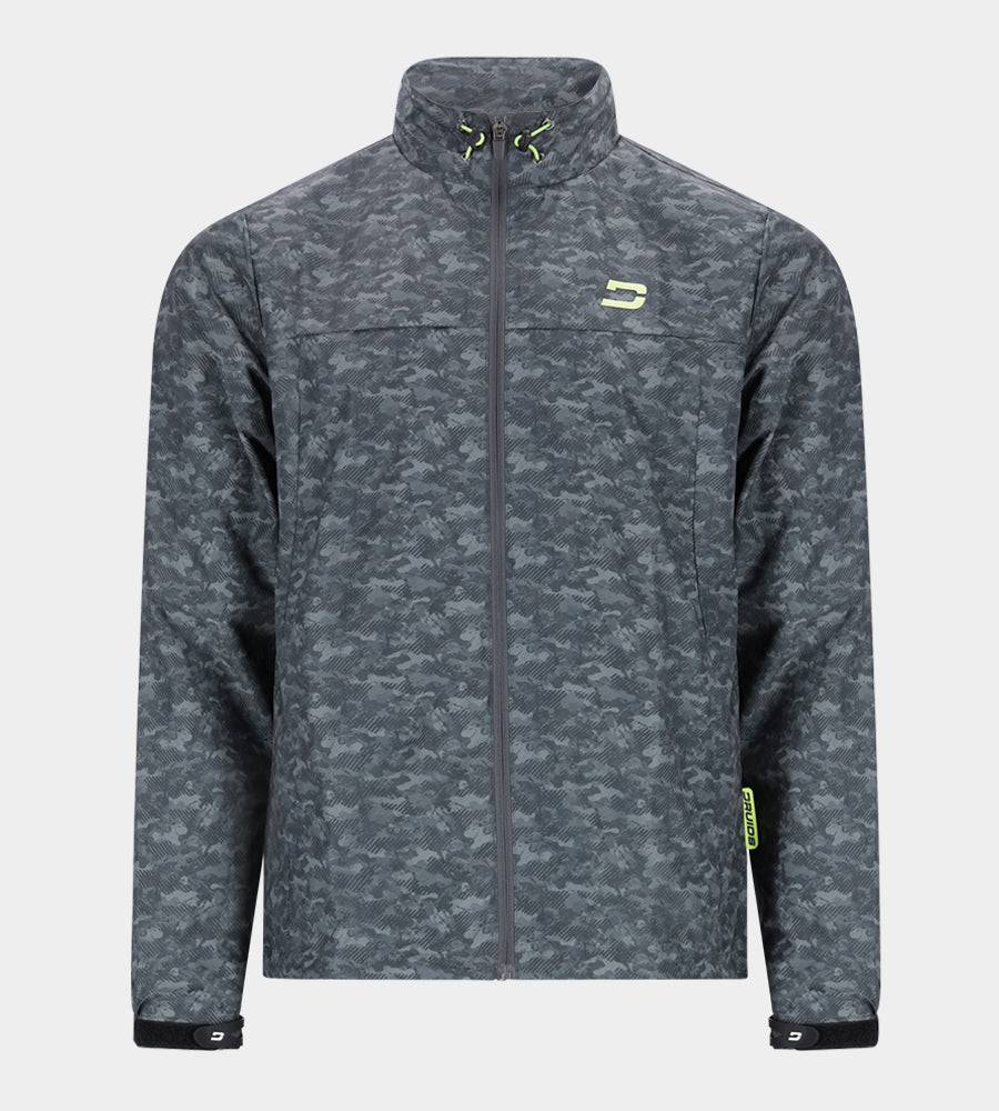 CAMO HYDRO JACKET - CHARCOAL