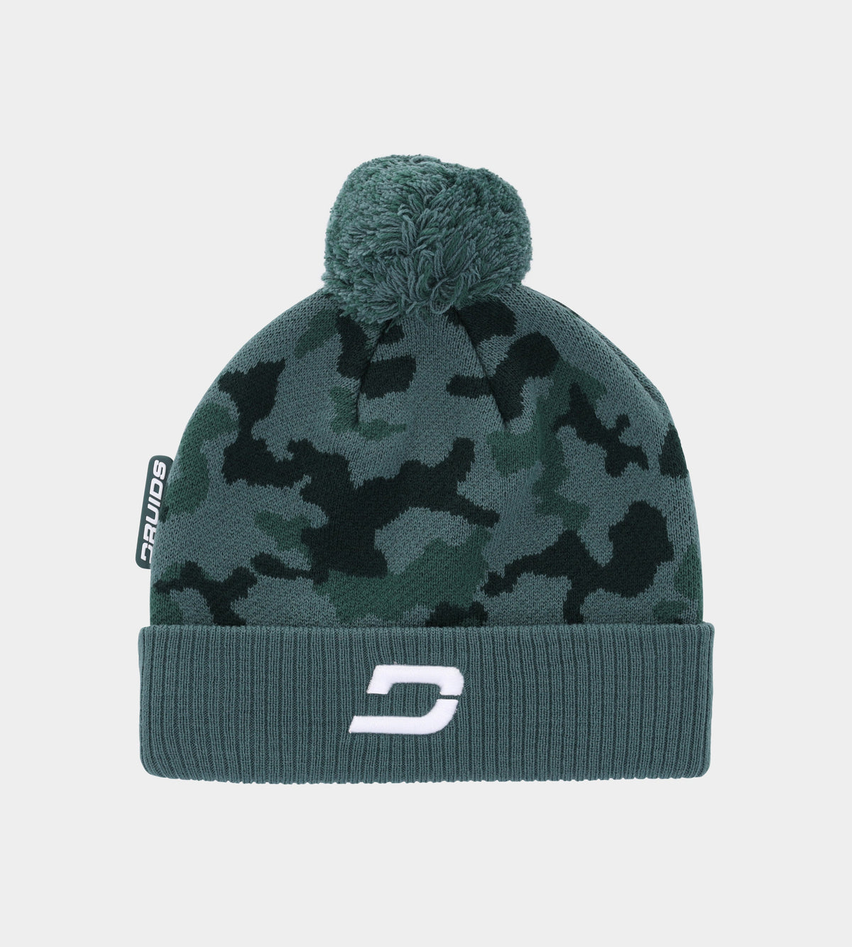 CAMO GOLF BEANIE - SAGE