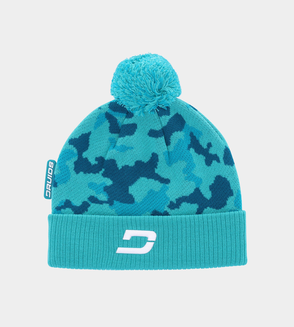 CAMO GOLF BEANIE - TEAL