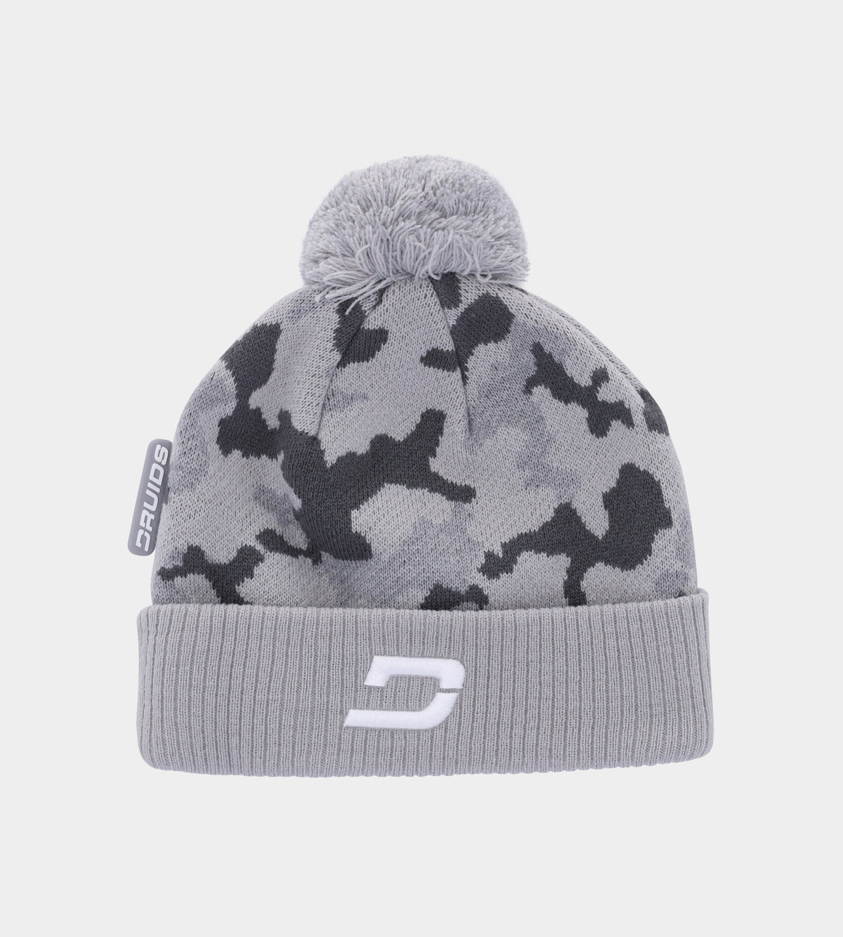 CAMO GOLF BEANIE - GREY