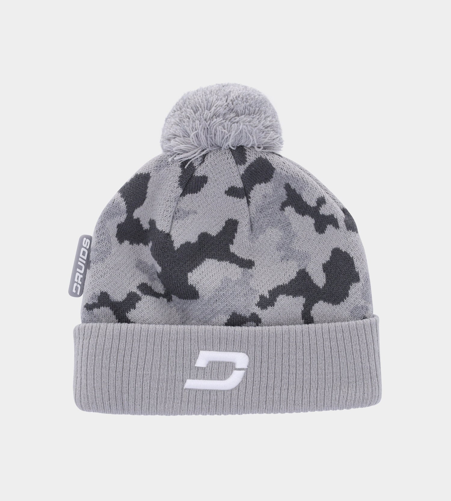 CAMO GOLF BEANIE - GREY