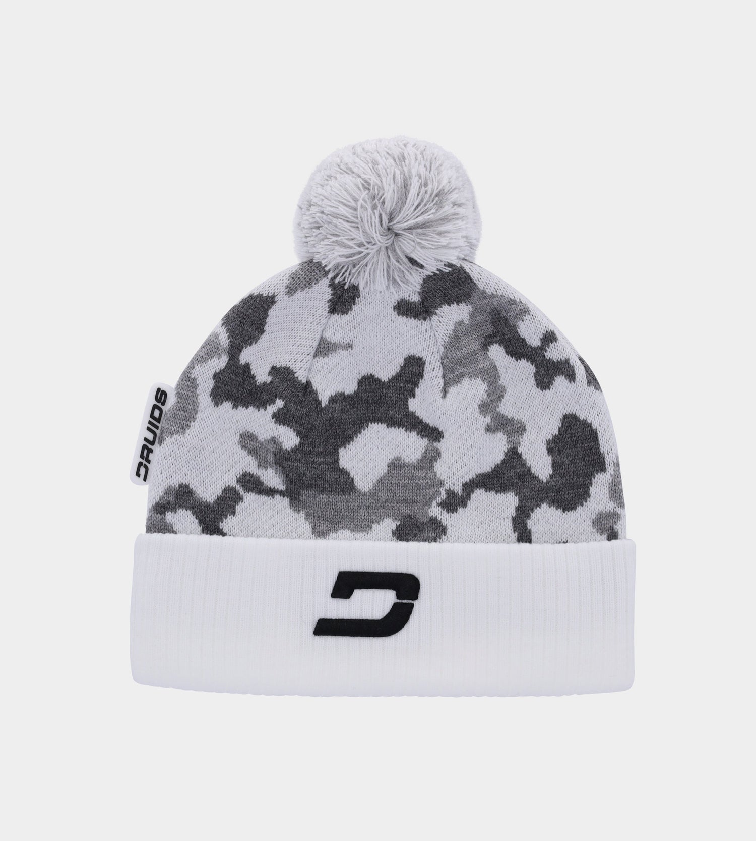 CAMO GOLF BEANIE - WHITE