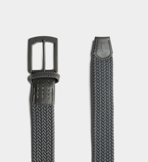 KIDS TOUR WEBBED BELT - CHARCOAL