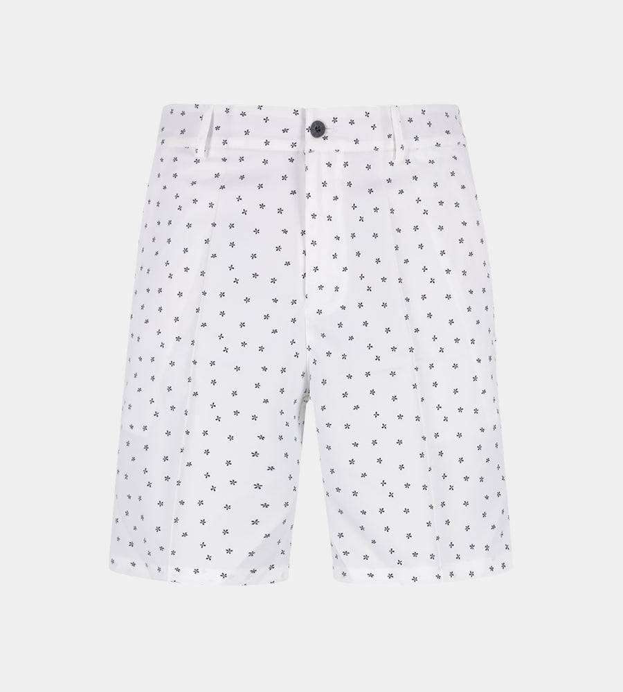 CLIMA BLOSSOM SHORTS - WHITE