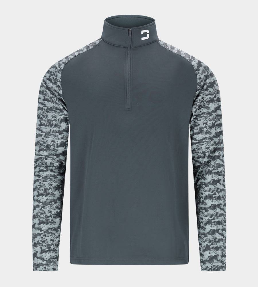 CONTRAST CAMO MIDLAYER - GREY