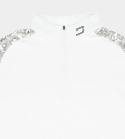 CONTRAST CAMO MIDLAYER - WHITE