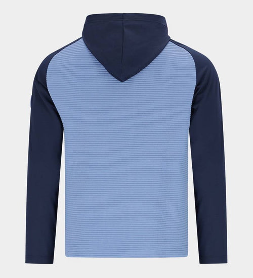 CONTRAST HOODIE - NAVY / BLUE