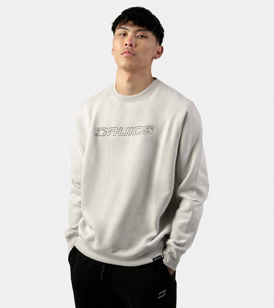 DOUBLE LOGO SWEATSHIRT - GREY