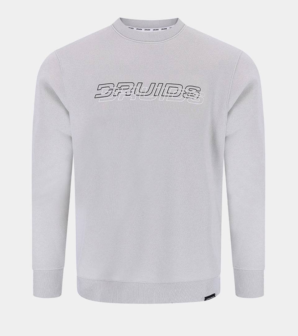 DOUBLE LOGO SWEATSHIRT - GREY