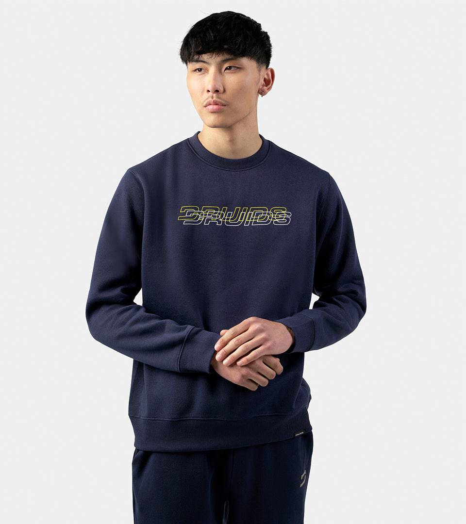 DOUBLE LOGO SWEATSHIRT - NAVY