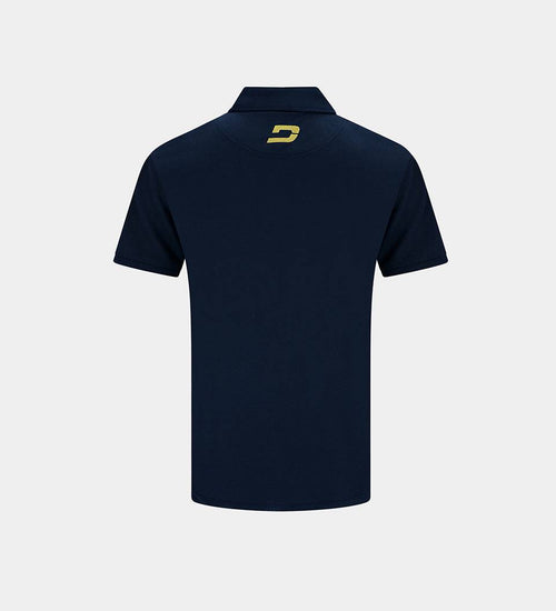 KIDS BLOCK PIQUE POLO - NAVY / YELLOW