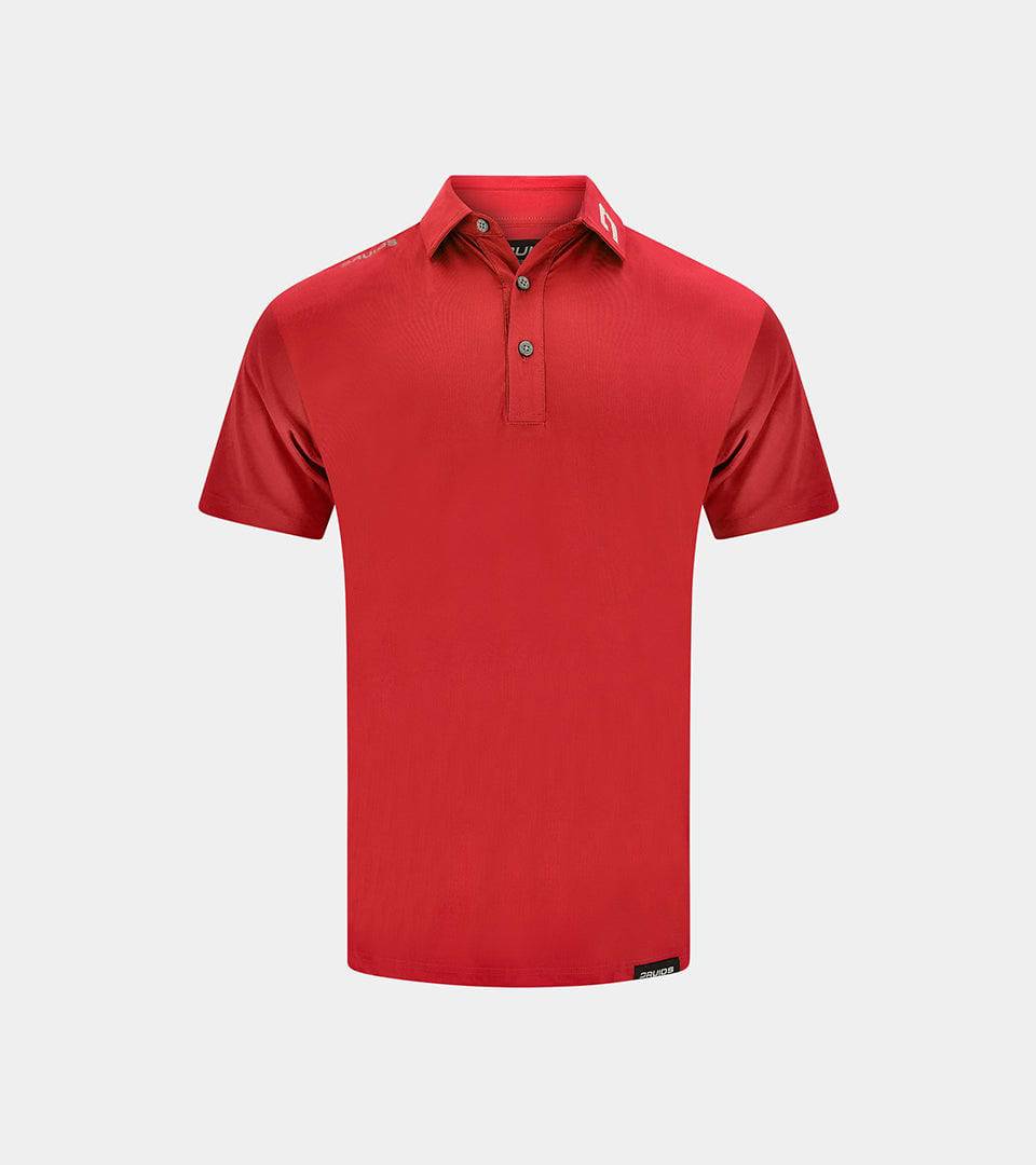 KIDS PERFORMANCE POLO RED