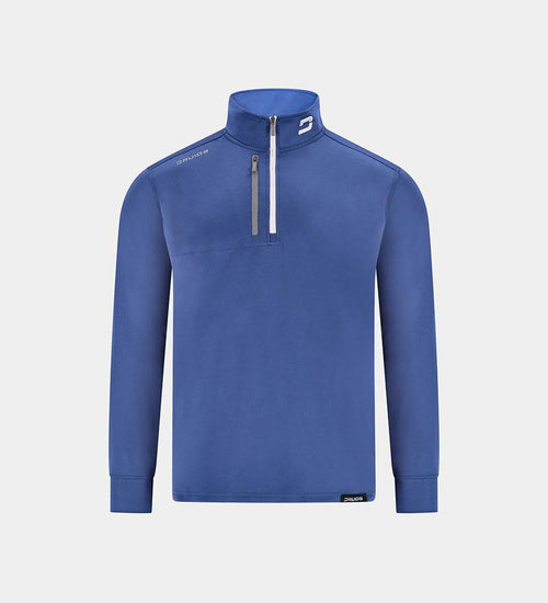 KIDS ULTRA BLEND 1/4 ZIP - BLUE