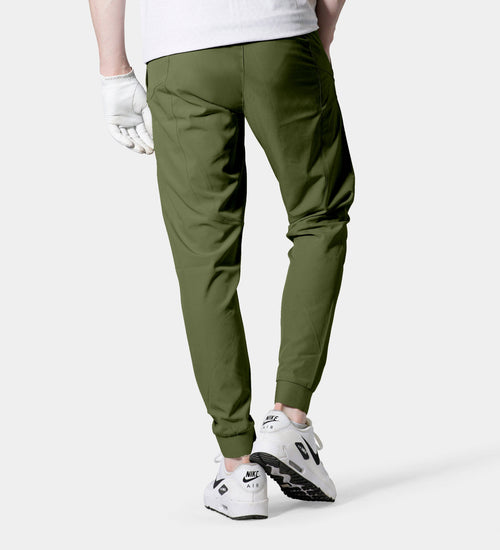 LUXE GOLF JOGGERS - KHAKI