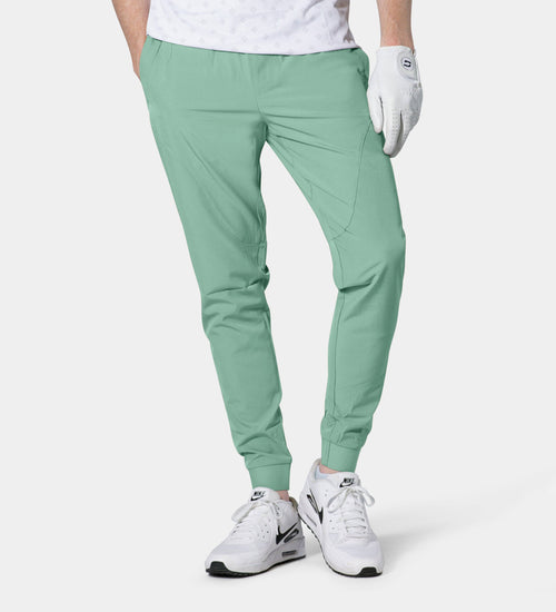LUXE GOLF JOGGERS - SAGE