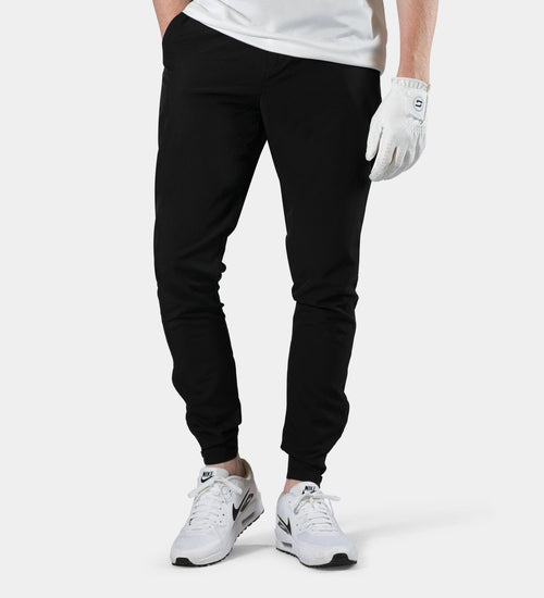 MEN'S GOLF JOGGERS - BLACK