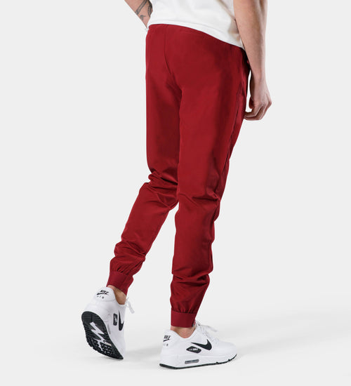 MEN'S GOLF JOGGERS - BURGUNDY