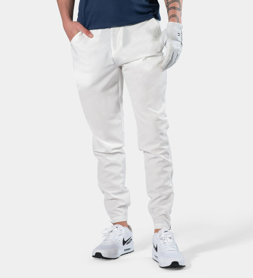 MEN'S GOLF JOGGERS - WHITE
