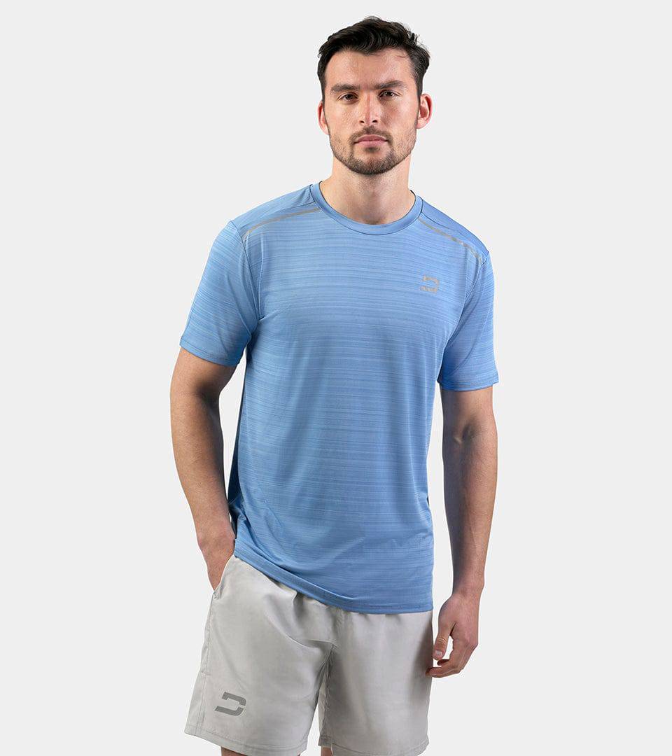 MEN'S MICRO SPORT T-SHIRT - BLUE